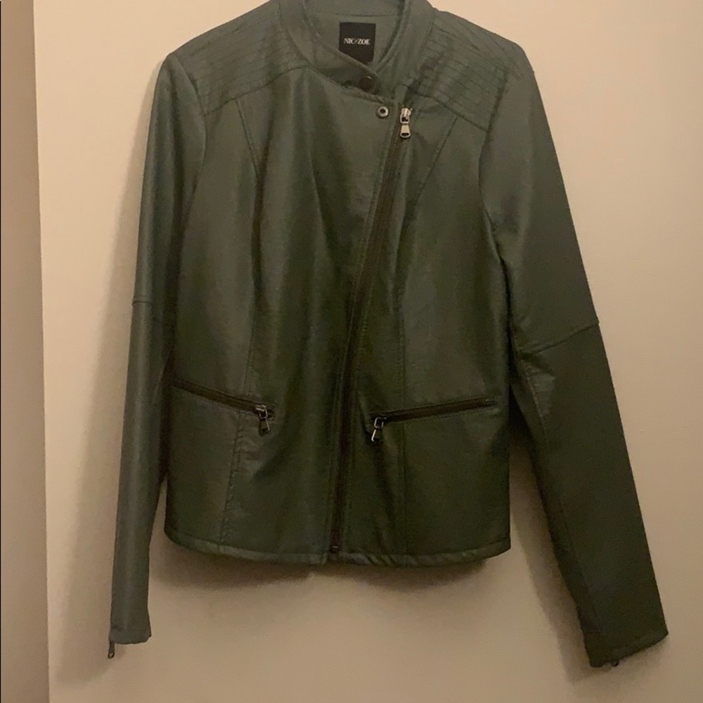 Nic+Zoe Faux Leather Jacket